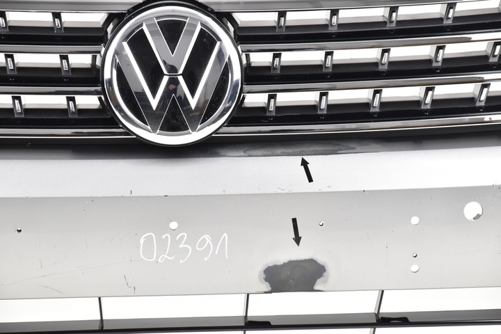 фото №10, Volkswagen passat b8 передній рестайлінг 2016- бампер переднє