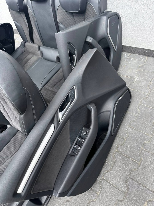 фото №10, A3 8v s3 sedan рестайлінг s-line сидіння комплект оббивка вентильовані