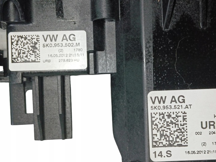 фото №5, Переключатель комбинированный подрулевые рычаги лента skoda superb ii 5k0953521at