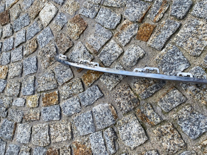 фото №16, Mercedes 166 gle планка бампера хром зад 1668852474 оригинал