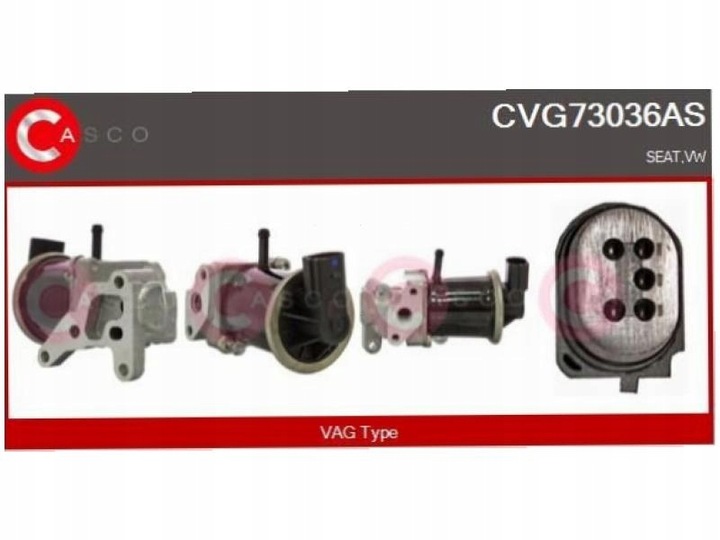 фото №2, Клапан egr casco cvg73036as