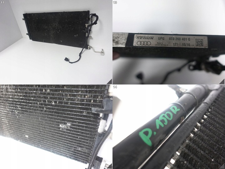 фото №12, Audi q5 sq5 8r0 3.0 tdi дизель радіаторів кондиціонера + шланг трубка