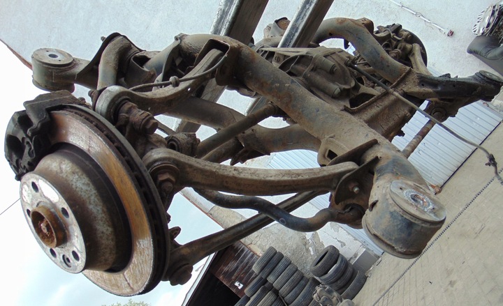 фото №5, Балка ось подвешивание зад vw touareg 7l 4x4 2.5tdi