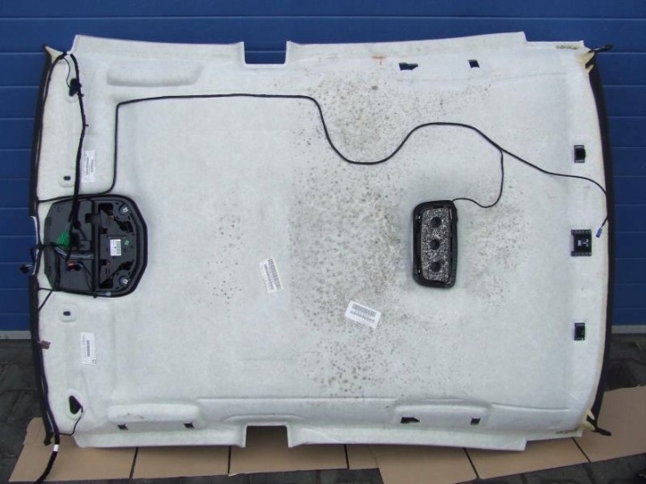 фото №9, Maserati ghibli iii m157 потолок крыша защитные накладки стойка лампа пластики