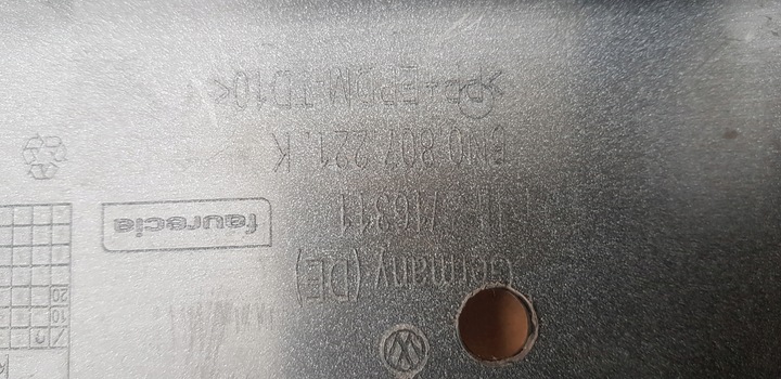 фото №13, Vw tiguan i рестайлинг бампер переднее pdc i омыватель решётка радиатора 5n0807221k