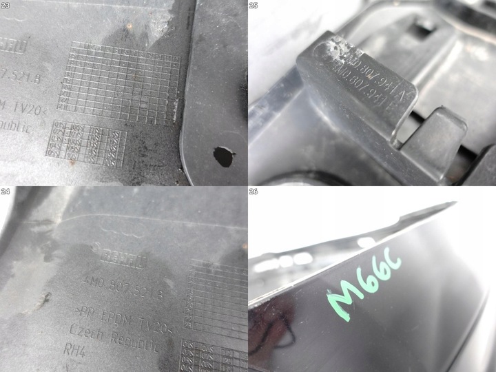 фото №12, Audi sq7 ii 4m0 15-19 бампер спойлер планка зад 6xpdc