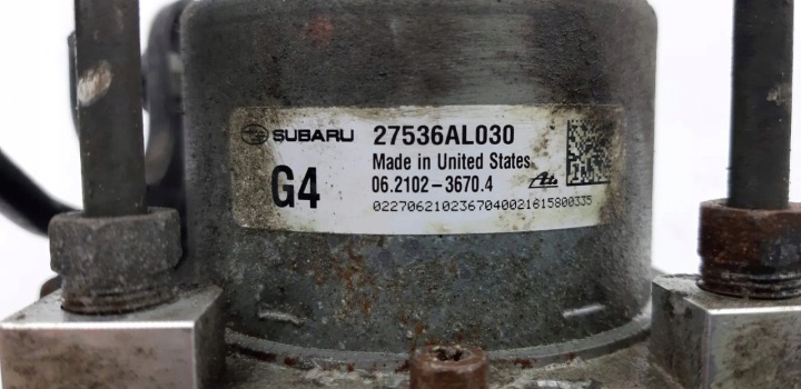 фото №5, Блок керування abs 27536al030 06210975563 subaru outback v 5 awd lineatronic 2.0d 2
