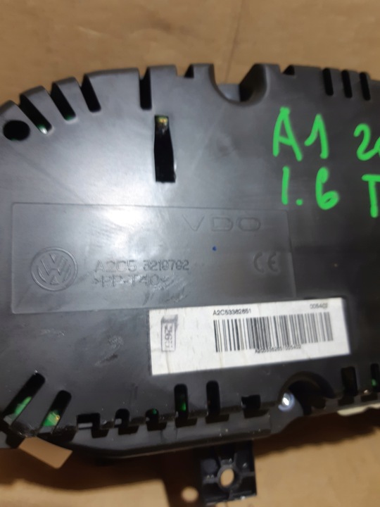 фото №6, Audi a1 8x tdi спідометр  прилади спідометр версія англійська 8x0920980a