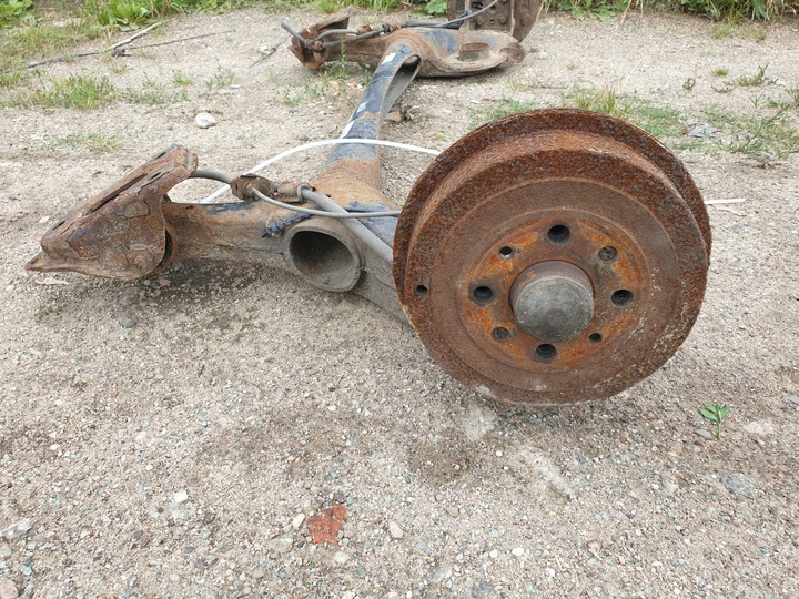 фото №5, Балка задня вісь підвішування зад fiat grande punto