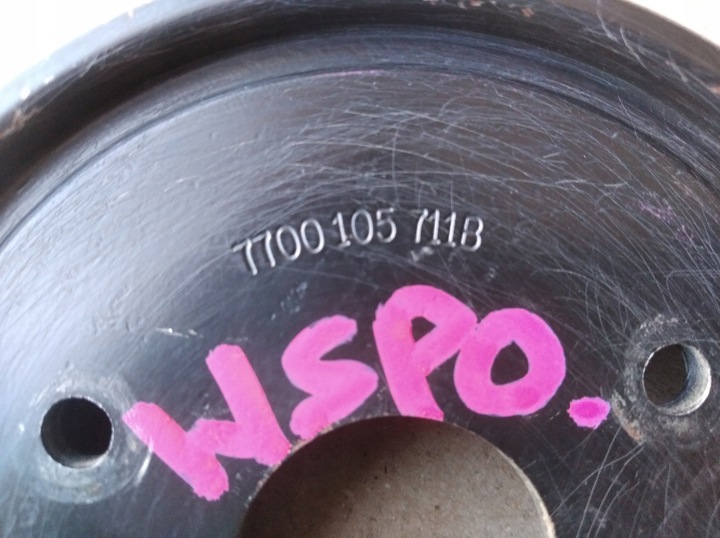 фото №2, Колесо пасове насоса підсилювача renault 7700105711b