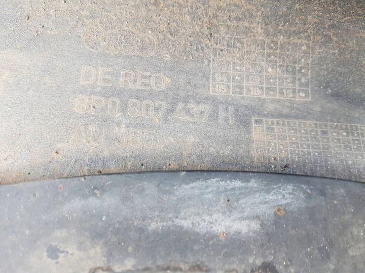 фото №14, Audi a3 8p рестайлінг 08-12r бампер перед переднє решітка радіатора ly9c