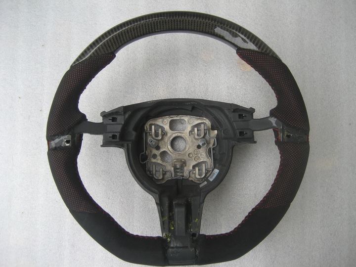 фото №1, Porsche кермо шкіра карбон techart товста 2010-14