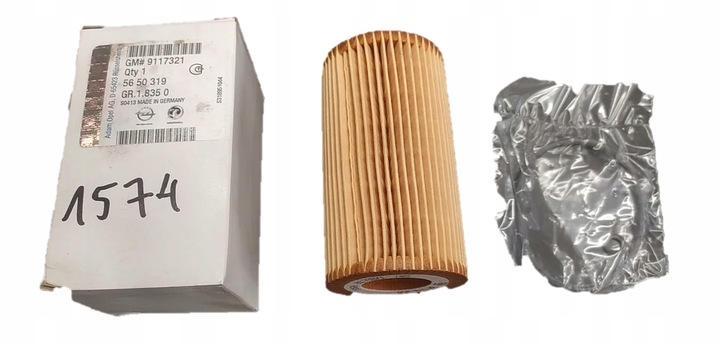 фото №1, Opel vectra astra фільтр масла 9117321 оригінал