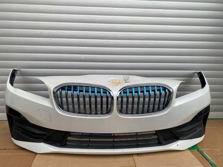 фото №9, Bmw 2 f45 f46 lci рестайлинг бампер перед переднее a96 mineral белый