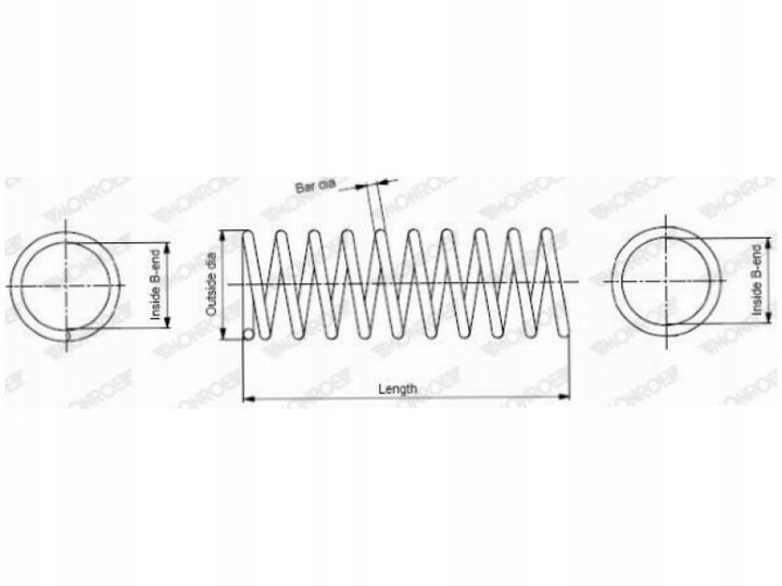 фото №2, Пружини зад monroe sp0571