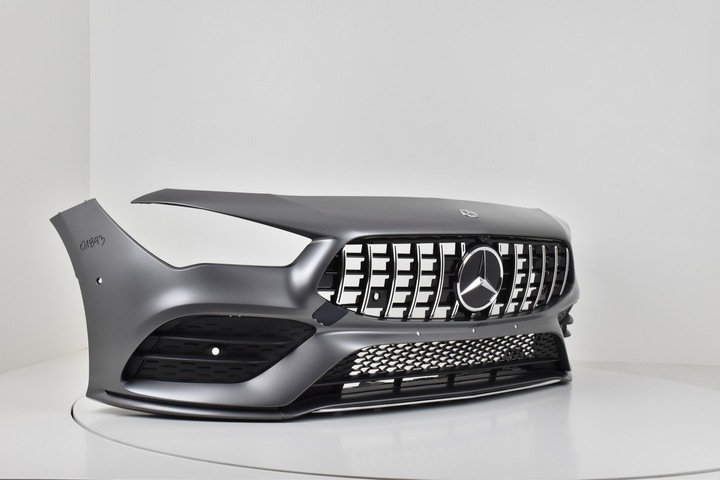 фото №9, Mercedes cla w118 118 amg line бампер переднє