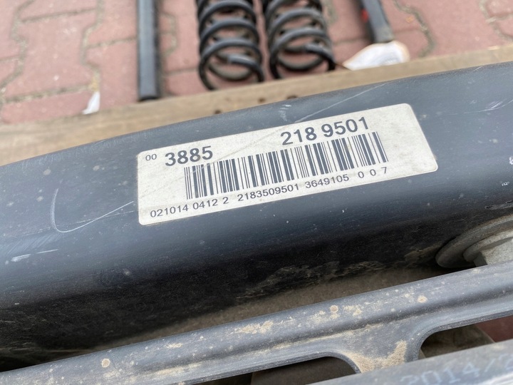 фото №8, Mercedes cls w218 подвеска тележка мост зад kpl