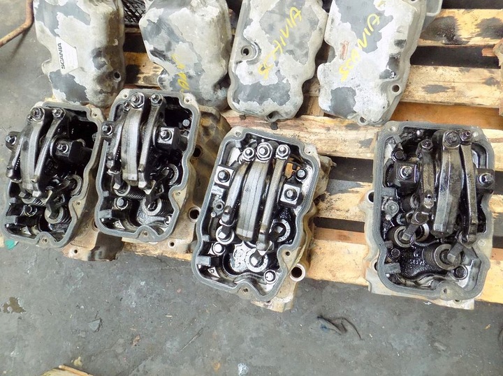 фото №2, Scania r 124 420km 2001r головка комплектная