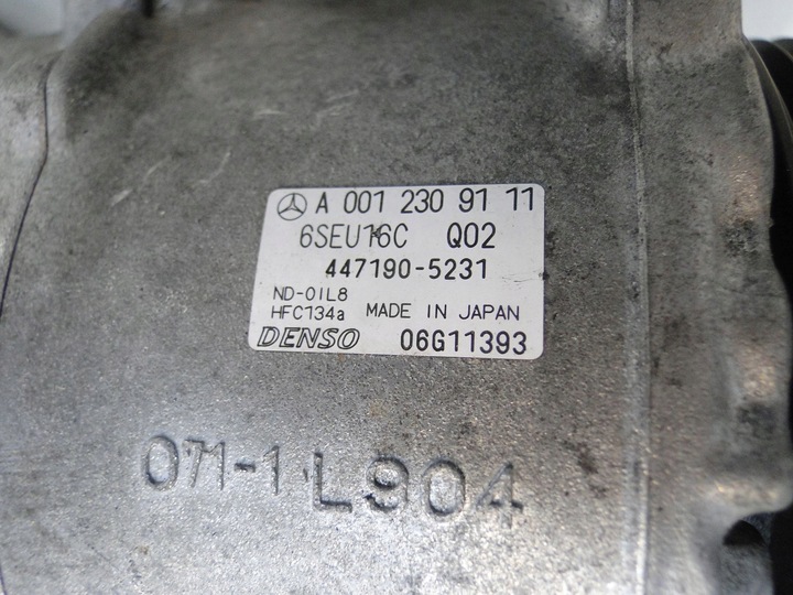 фото №10, Mercedes a w169 169 насос компрессор кондиционера