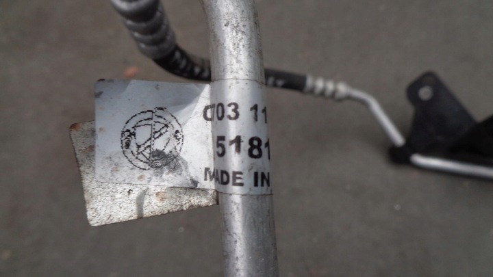 фото №8, Шланг шланг кондиционера 51813968 lancia delta 3 iii bravo 2 ii 1.6 m-jet