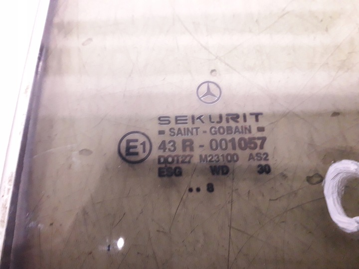 фото №2, Mercedes c клас w202 універсал скло двері ліва задня зад малий