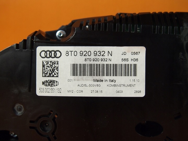 фото №9, Audi a5 8t fl спидометр tdi dsg круиз-контроль 20km 8t0920932n