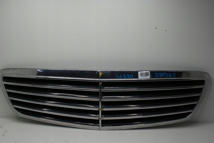 фото №1, Mercedes w220 решітка радіатора решітка хром