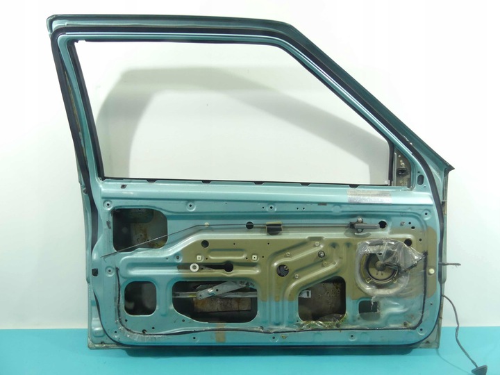 фото №15, Двері перед ліві nissan micra k10 3d блакитний