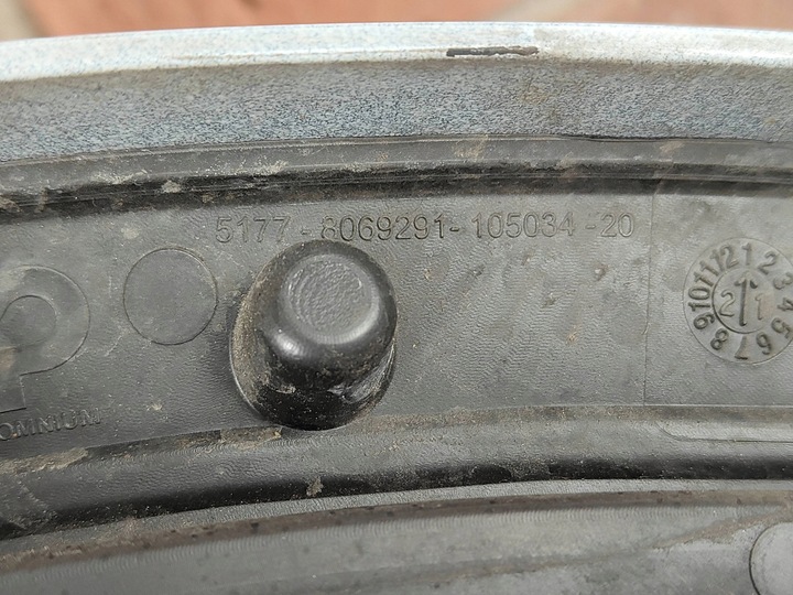 фото №9, Планка накладка крила лівий зад задня bmw x5 g05 m набір 8069291