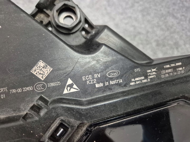 фото №14, Фара лампа передняя перед правая - audi q7 4m0 4m ii рестайлинг laser 19-24