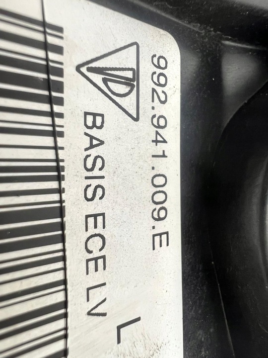 фото №15, Porsche 911 992 полный led базовый лампа левая правая