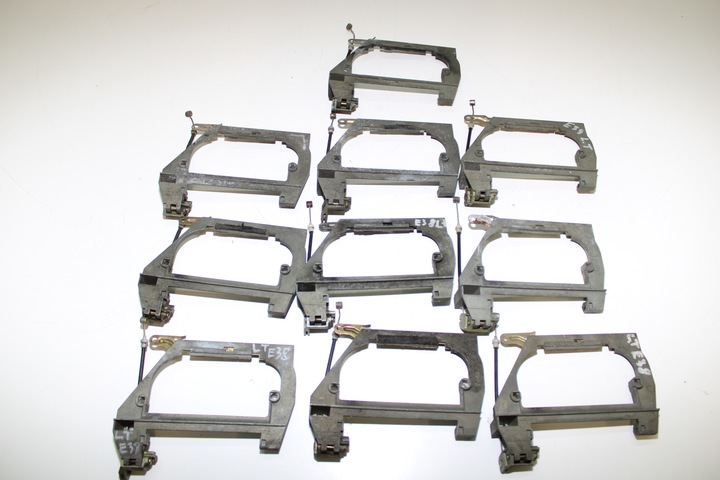 фото №8, Bmw e38 касета ручка ліва зад задня оригінал дорестайлінг алюмінієвий трос тягa