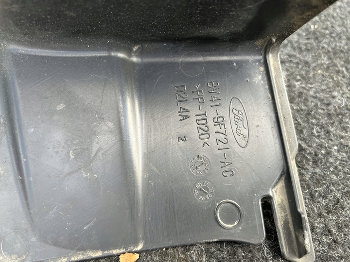 фото №3, Ford kuga mk1 защита ремня передней 8v41-9f721-ac