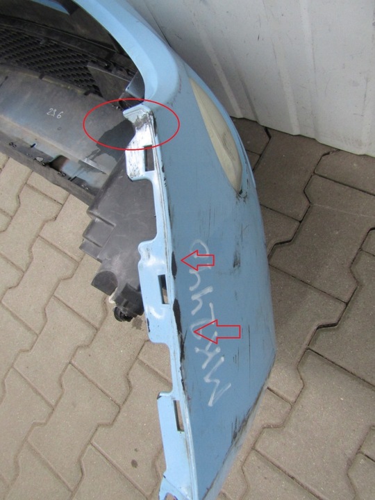 фото №14, Бампер перед переднє fiat 500 07-15