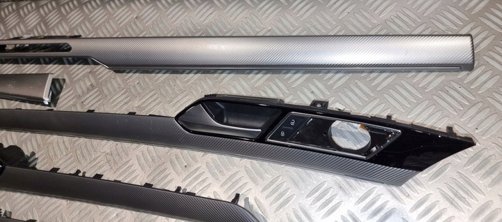 фото №5, Vw arteon 3g r-line планки декоративный декоры карбон карбон подсветка led