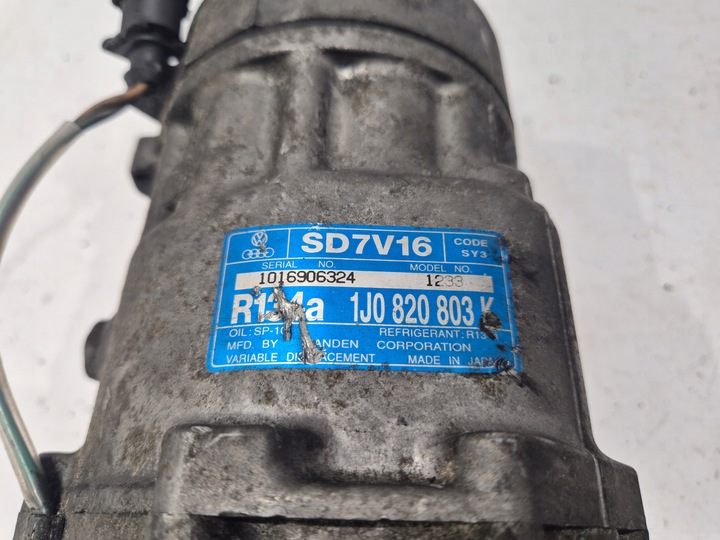 фото №6, Компрессор насос климат vw golf iv 4 seat leon i audi a3 8l skoda octavia