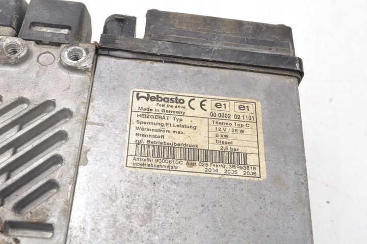 фото №8, Mazda 6 i gg 2.0 di вебасто подогреватель