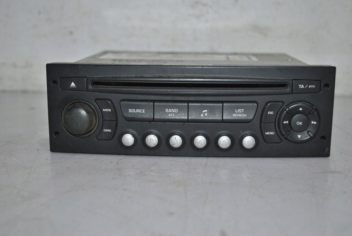 фото №1, Радио cd dvd gps citroen c5 iii x7 9666968077