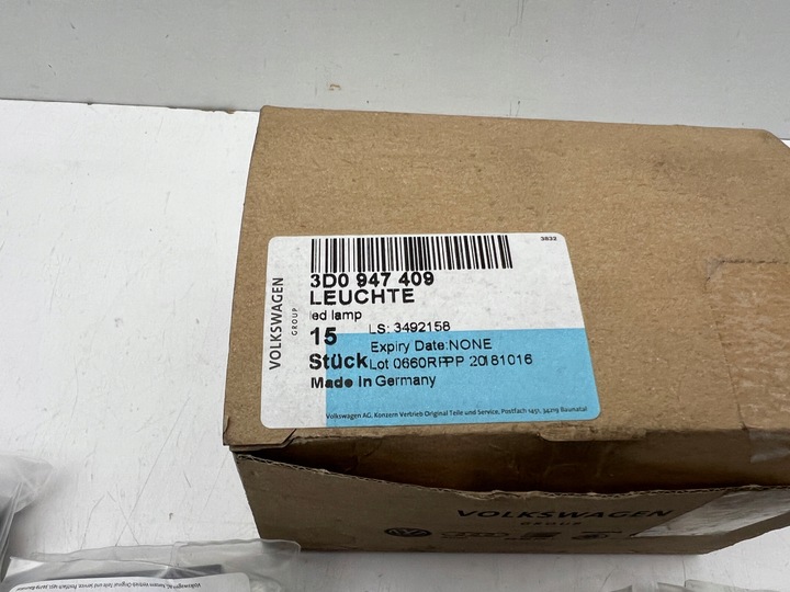 фото №4, Vw phaeton 3d0 освітлення інтер'єру лампа led проектор оригінал новий oem