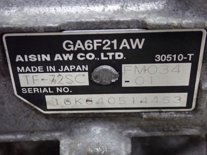 фото №10, Коробка передач коробки передач автомат fm034 mini cooper f56 f57 jcw 2.0t 231km 17r fv