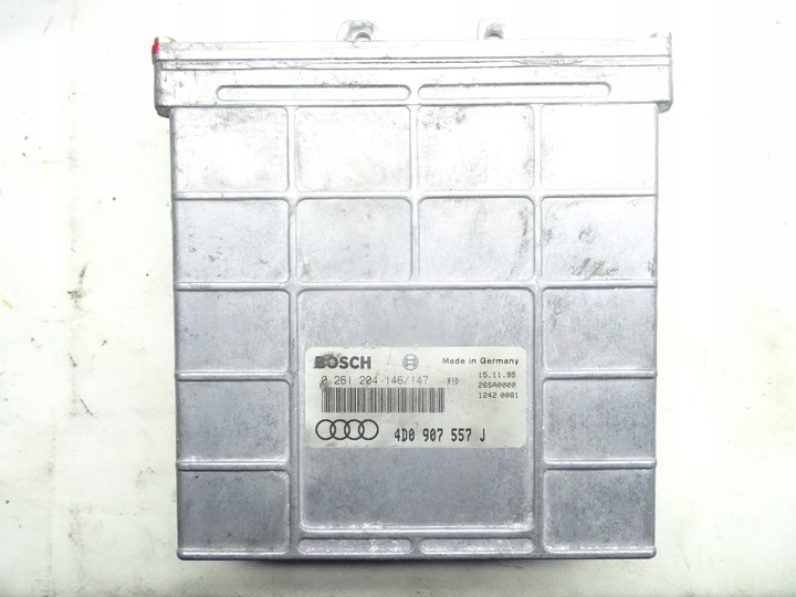 фото №1, 4d0907557j audi a8 d2 94-02 блок управления двигателя оригинал