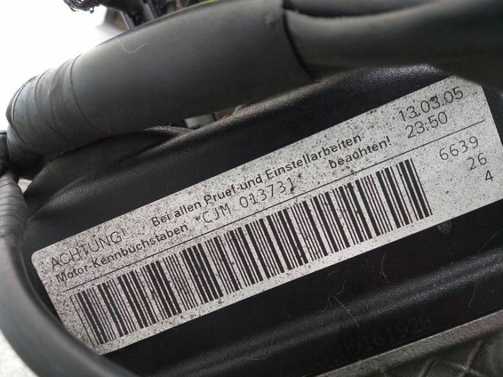фото №9, Двигун комплектний дизель cjm 3.0 tdi v6 vw volkswagen touareg ii 2011-