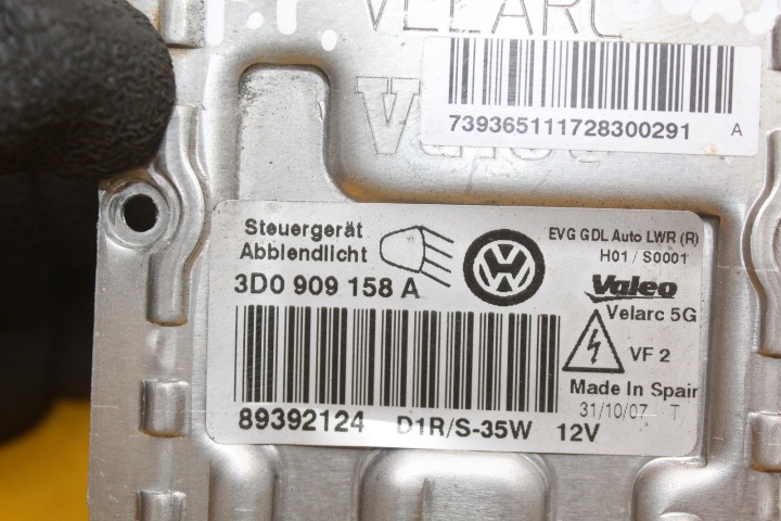 фото №6, Блок розжига ксенона лампы правое перед vw phaeton 3d0909158a
