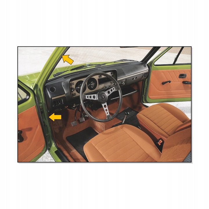 фото №5, Прокладка край дверь vw golf 1 / jetta 1 /caddy 1
