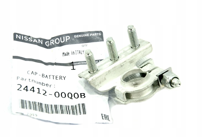 фото №1, Клемма минус trafic ii vivaro оригинал