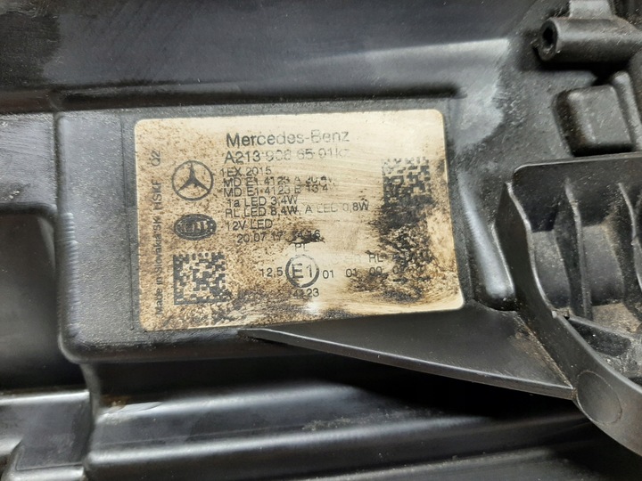 фото №13, Mercedes w213 лампа повний led l.p. a2139066501kz