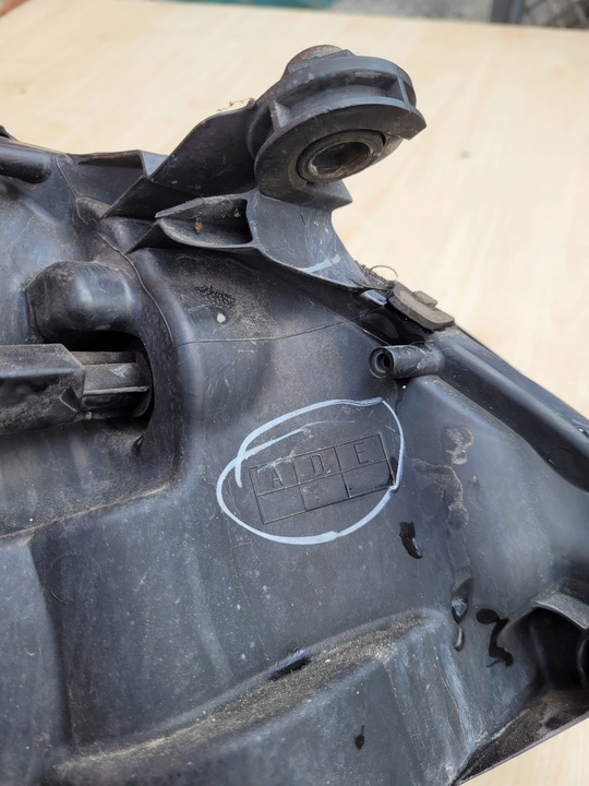 фото №13, Mercedes ml w164 05-11 лампа передня ліва англієць