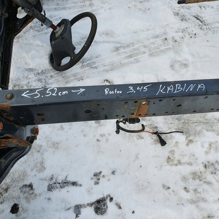 фото №7, Рама iveco daily 35s 99-14 dł. 5,50m кабина 3,45m