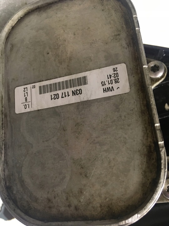 фото №5, Корпус основание фильтра масла vw seat skoda audi 2.0tdi 03n115389a