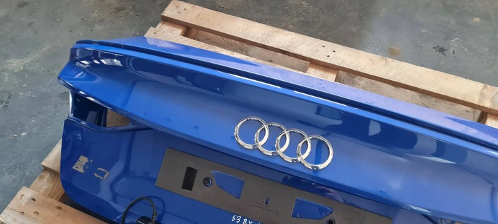 фото №10, S3 8y a3 кришка багажника зад задня sedan lz5m 8y5827025